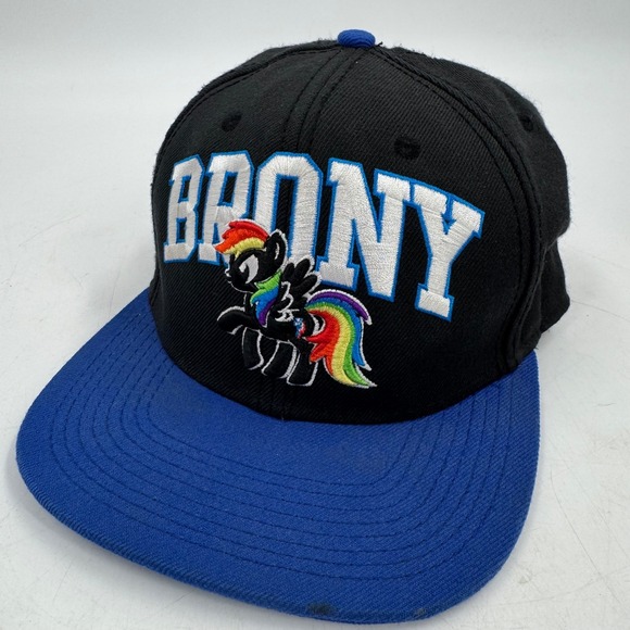 Bioworld My Little Pony Brony Rainbow Dash Hat Cap 20% Cooler Pins One Size - Picture 1 of 8